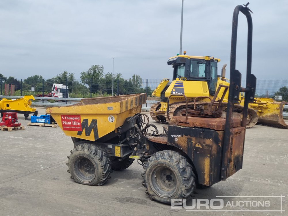 2019 Mecalac 1 Ton Hi Tip Dumper, Roll Bar (Fire Damage) - Mini pašizgāzējs: foto 2 2019 Mecalac 1 Ton Hi Tip Dumper, Roll Bar (Fire Damage) - Mini pašizgāzējs: foto 2