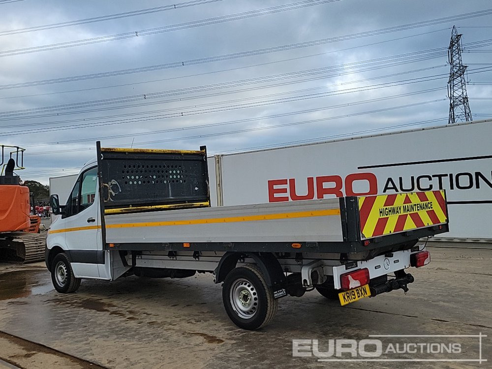 2019 Mercedes Sprinter 314 - Automašīna ar kravas platformu: foto 3 2019 Mercedes Sprinter 314 - Automašīna ar kravas platformu: foto 3