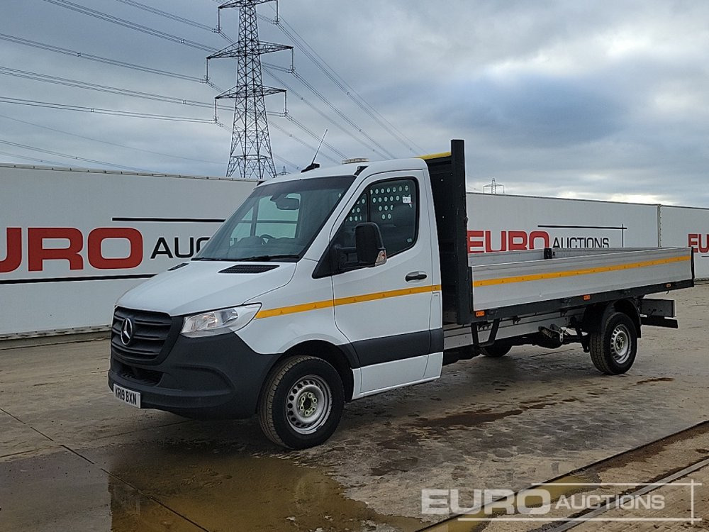 2019 Mercedes Sprinter 314 - Automašīna ar kravas platformu: foto 1 2019 Mercedes Sprinter 314 - Automašīna ar kravas platformu: foto 1