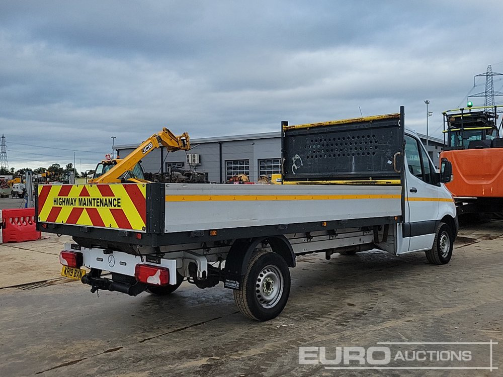 2019 Mercedes Sprinter 314 - Automašīna ar kravas platformu: foto 5 2019 Mercedes Sprinter 314 - Automašīna ar kravas platformu: foto 5