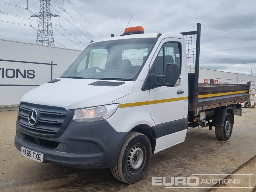 2019 Mercedes Sprinter 314CDI - Komercauto pašizgāzējs: foto 1 2019 Mercedes Sprinter 314CDI - Komercauto pašizgāzējs: foto 1