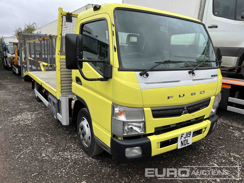 2019 Mitsubishi Fuso Canter - Bortu kravas automašīna/ Platforma: foto 2 2019 Mitsubishi Fuso Canter - Bortu kravas automašīna/ Platforma: foto 2