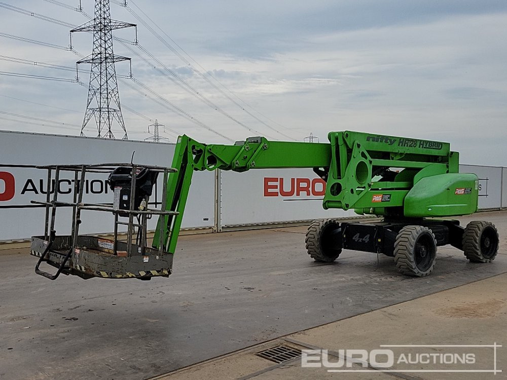 2019 Niftylift HR28 Hybrid - Pacēlājs: foto 1 2019 Niftylift HR28 Hybrid - Pacēlājs: foto 1