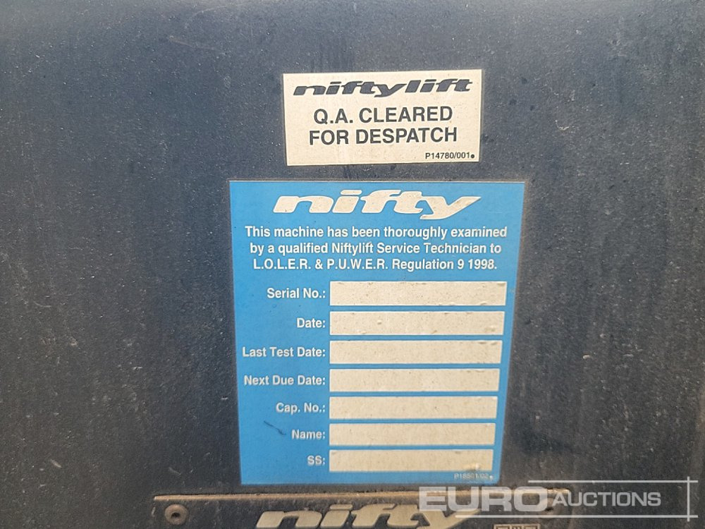 Pacēlājs 2019 Niftylift HR28 Hybrid: foto 45