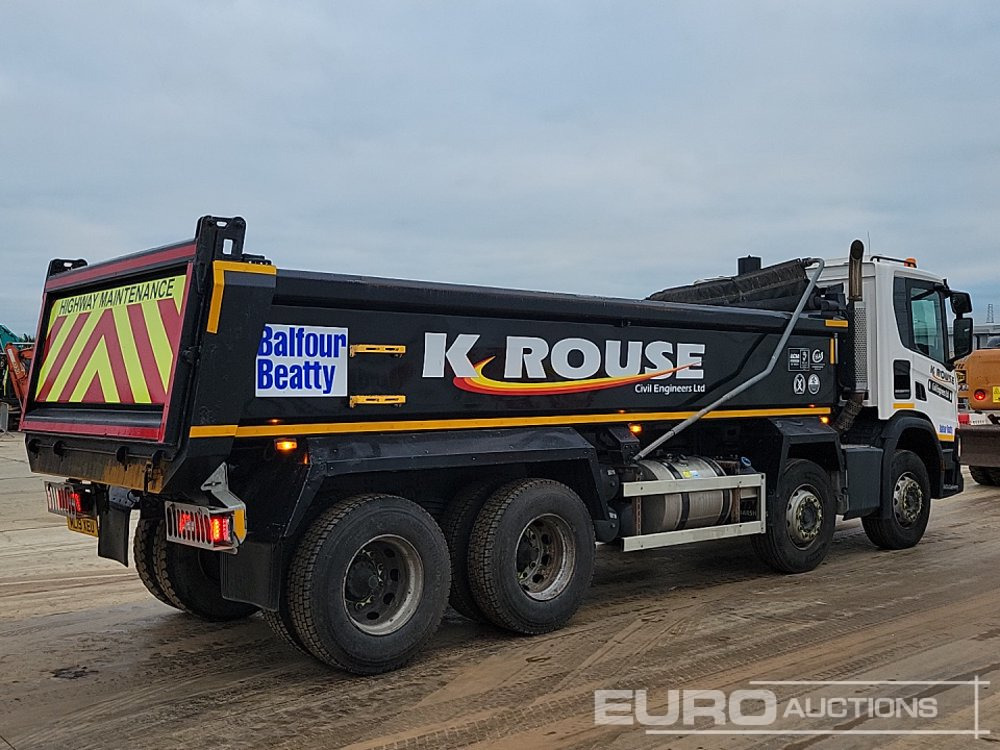 2019 Scania P410 - Kravas automašīna pašizgāzējs: foto 5 2019 Scania P410 - Kravas automašīna pašizgāzējs: foto 5
