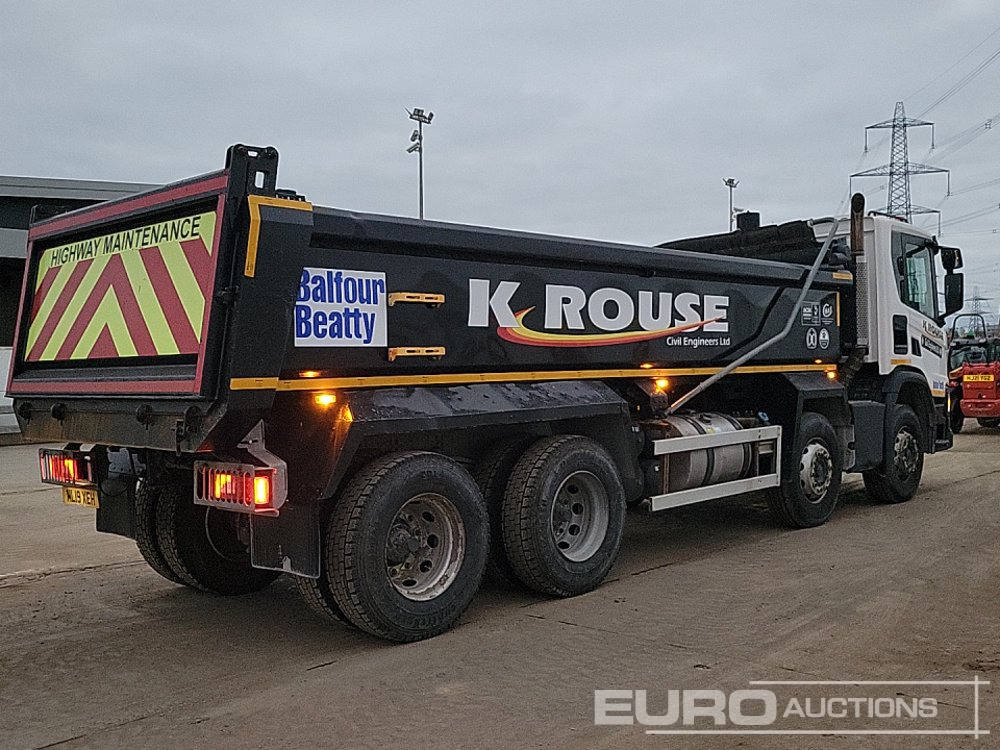 2019 Scania P410 - Kravas automašīna pašizgāzējs: foto 5 2019 Scania P410 - Kravas automašīna pašizgāzējs: foto 5