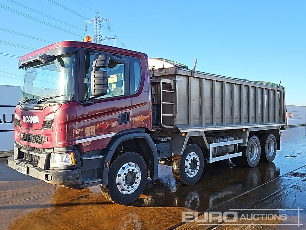 2019 Scania P410XT - Kravas automašīna pašizgāzējs: foto 1 2019 Scania P410XT - Kravas automašīna pašizgāzējs: foto 1