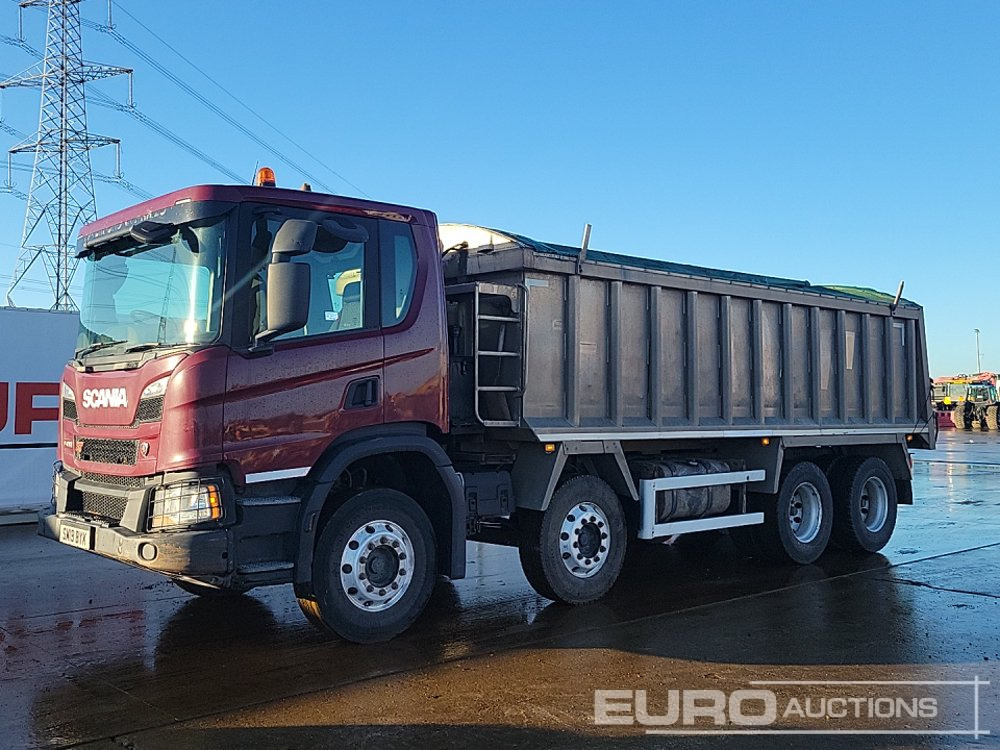 2019 Scania P410XT - Kravas automašīna pašizgāzējs: foto 1 2019 Scania P410XT - Kravas automašīna pašizgāzējs: foto 1