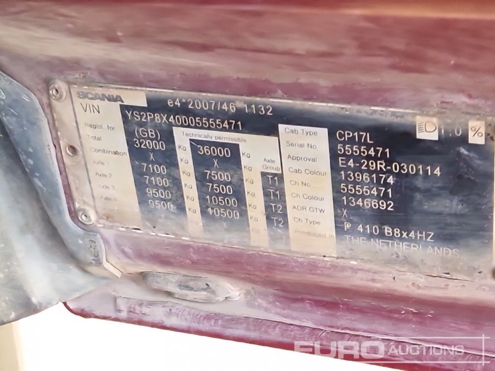 Kravas automašīna pašizgāzējs 2019 Scania P410XT: foto 38 Kravas automašīna pašizgāzējs 2019 Scania P410XT: foto 38
