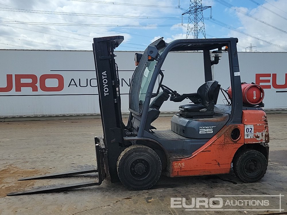 2019 Toyota 06-8FG25F - Autokrāvējs: foto 2 2019 Toyota 06-8FG25F - Autokrāvējs: foto 2