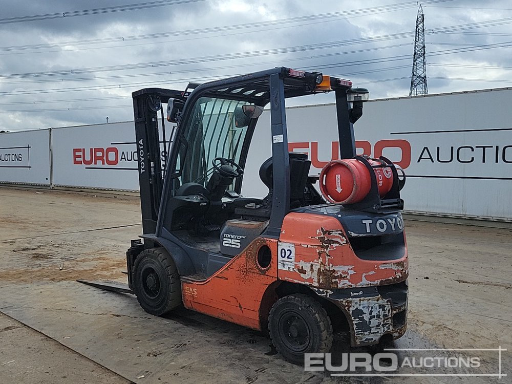 2019 Toyota 06-8FG25F - Autokrāvējs: foto 3 2019 Toyota 06-8FG25F - Autokrāvējs: foto 3