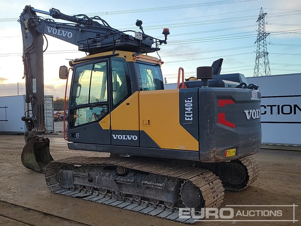 2019 Volvo EC140EL - Kāpurķēžu ekskavators: foto 3 2019 Volvo EC140EL - Kāpurķēžu ekskavators: foto 3