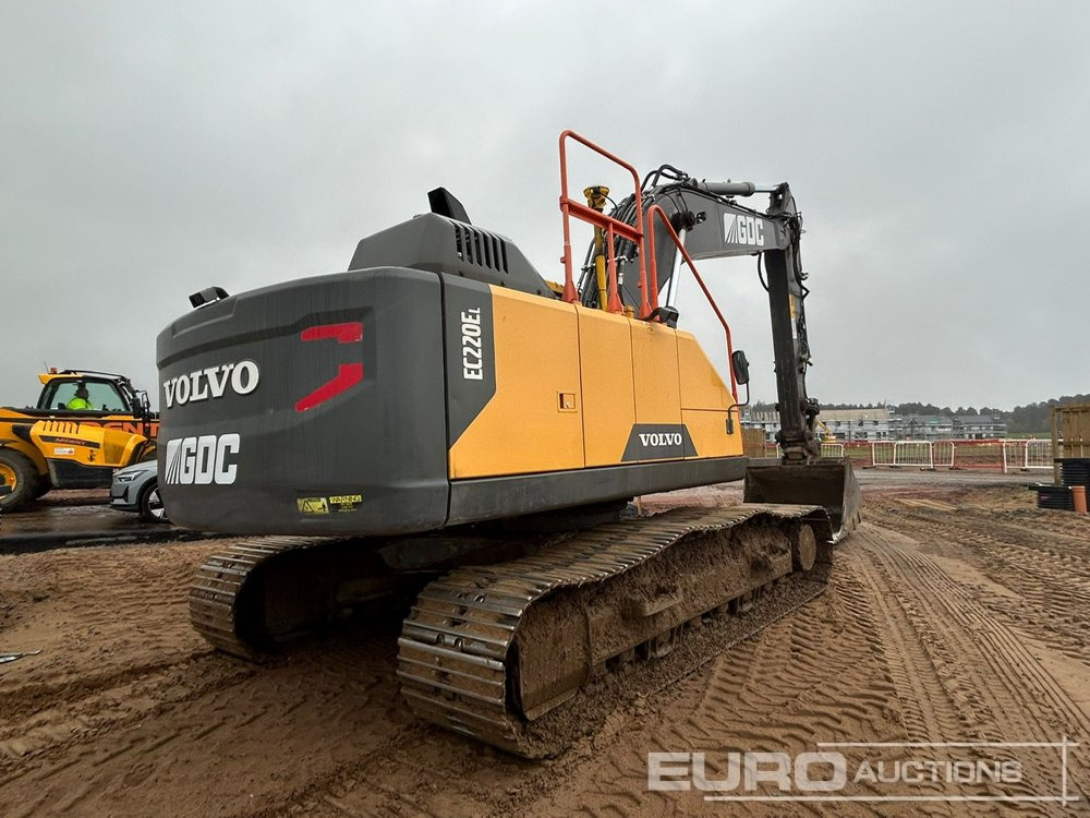 2019 Volvo EC220EL - Kāpurķēžu ekskavators: foto 3 2019 Volvo EC220EL - Kāpurķēžu ekskavators: foto 3