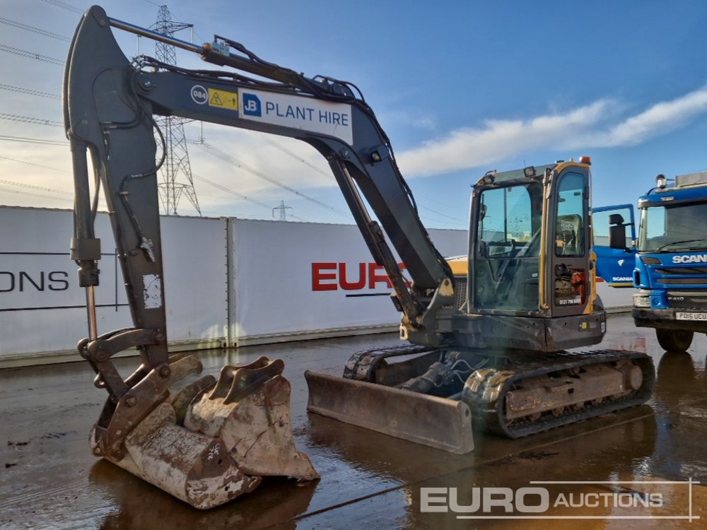 2019 Volvo ECR88D - Mini-ekskavators: foto 1 2019 Volvo ECR88D - Mini-ekskavators: foto 1