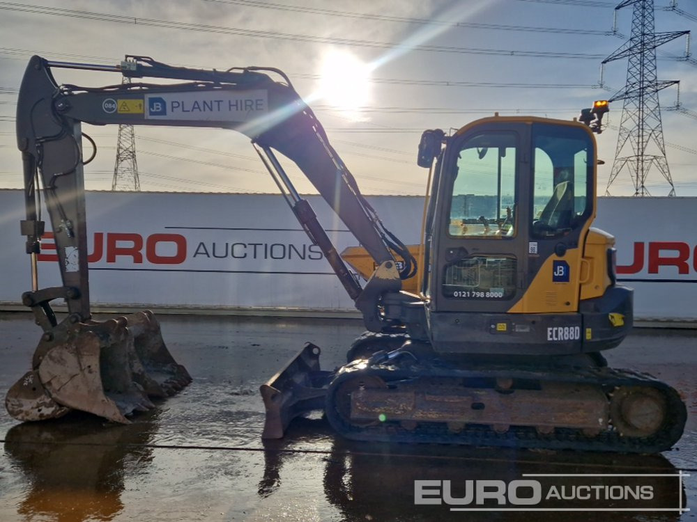 2019 Volvo ECR88D - Mini-ekskavators: foto 2 2019 Volvo ECR88D - Mini-ekskavators: foto 2