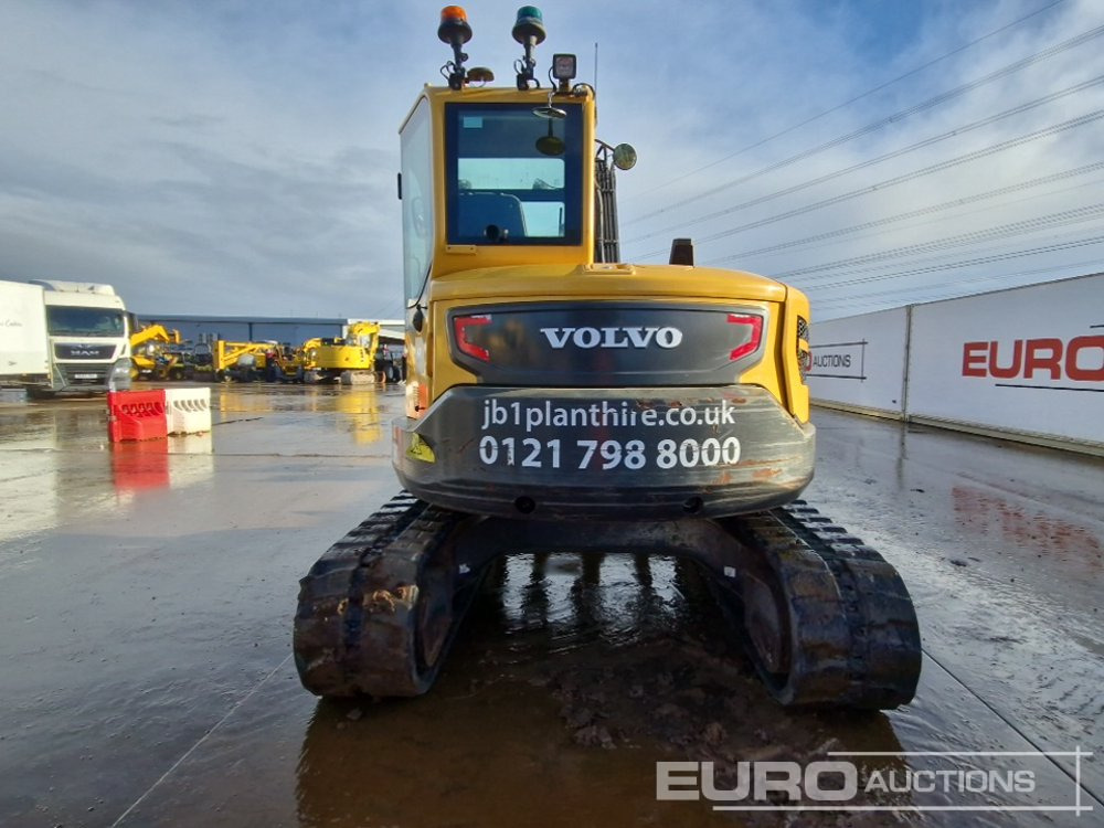 2019 Volvo ECR88D - Mini-ekskavators: foto 4 2019 Volvo ECR88D - Mini-ekskavators: foto 4