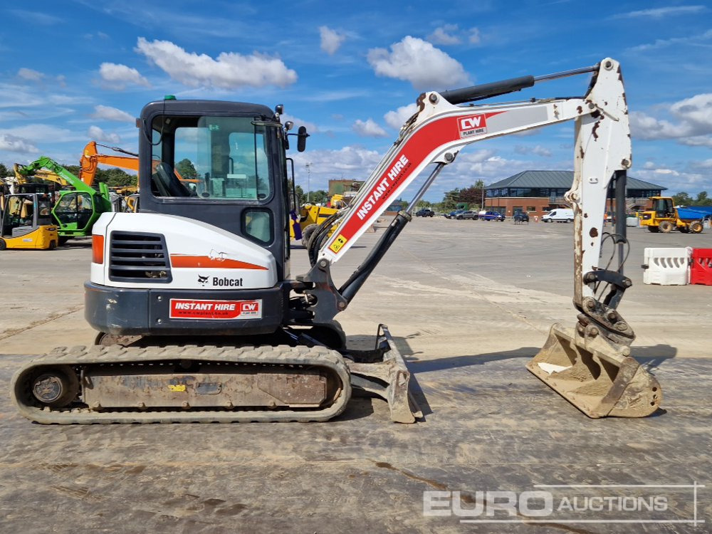 Mini-ekskavators 2020 Bobcat E45: foto 6