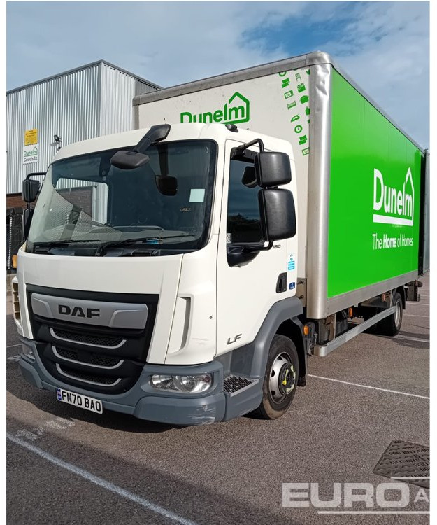 2020 DAF LF180 - Kravas automašīna ar slēgto virsbūvi: foto 1 2020 DAF LF180 - Kravas automašīna ar slēgto virsbūvi: foto 1