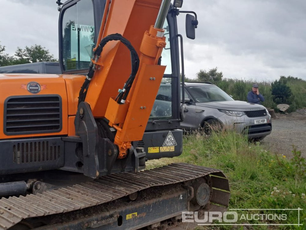 Mini-ekskavators 2020 Doosan DX85: foto 8
