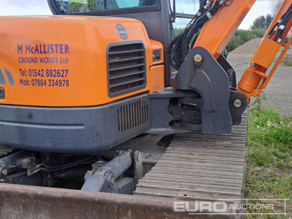 Mini-ekskavators 2020 Doosan DX85: foto 7