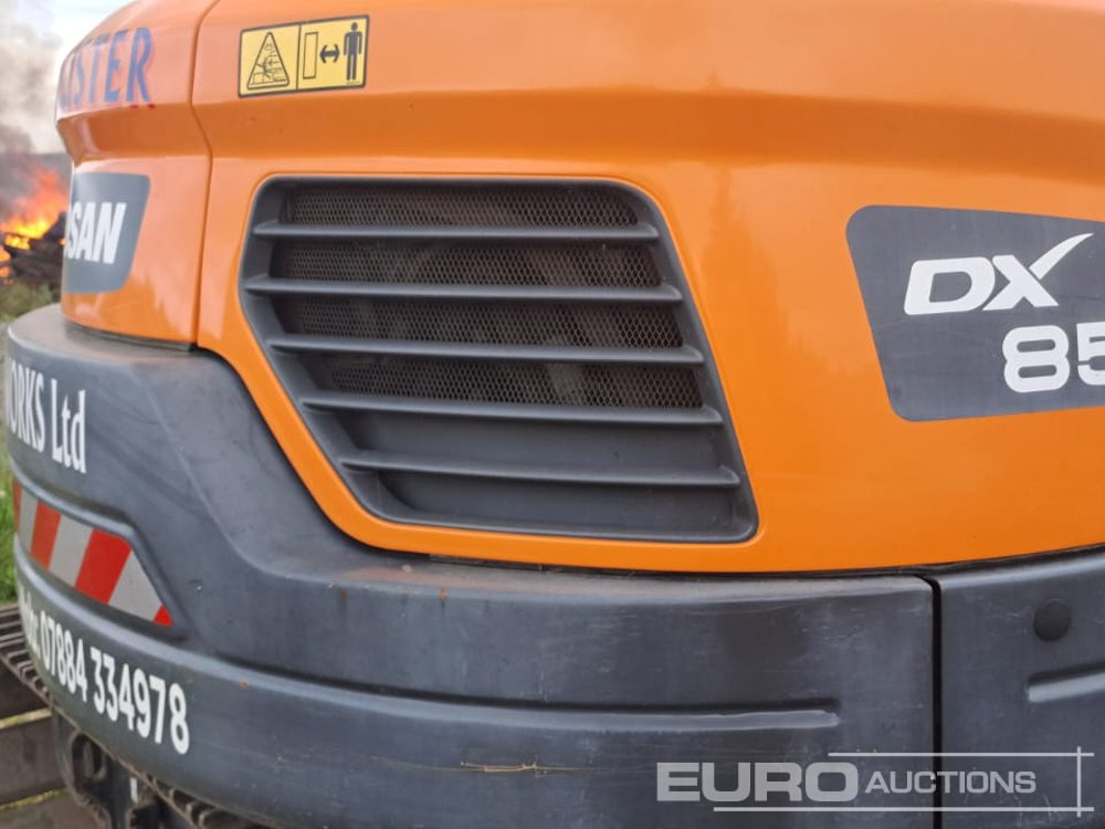 Mini-ekskavators 2020 Doosan DX85: foto 13