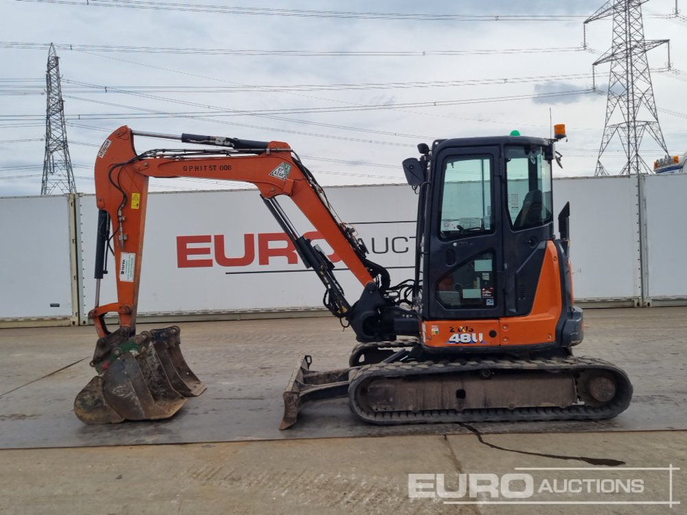 2020 Hitachi ZX48U-6 CLR - Mini-ekskavators: foto 2 2020 Hitachi ZX48U-6 CLR - Mini-ekskavators: foto 2