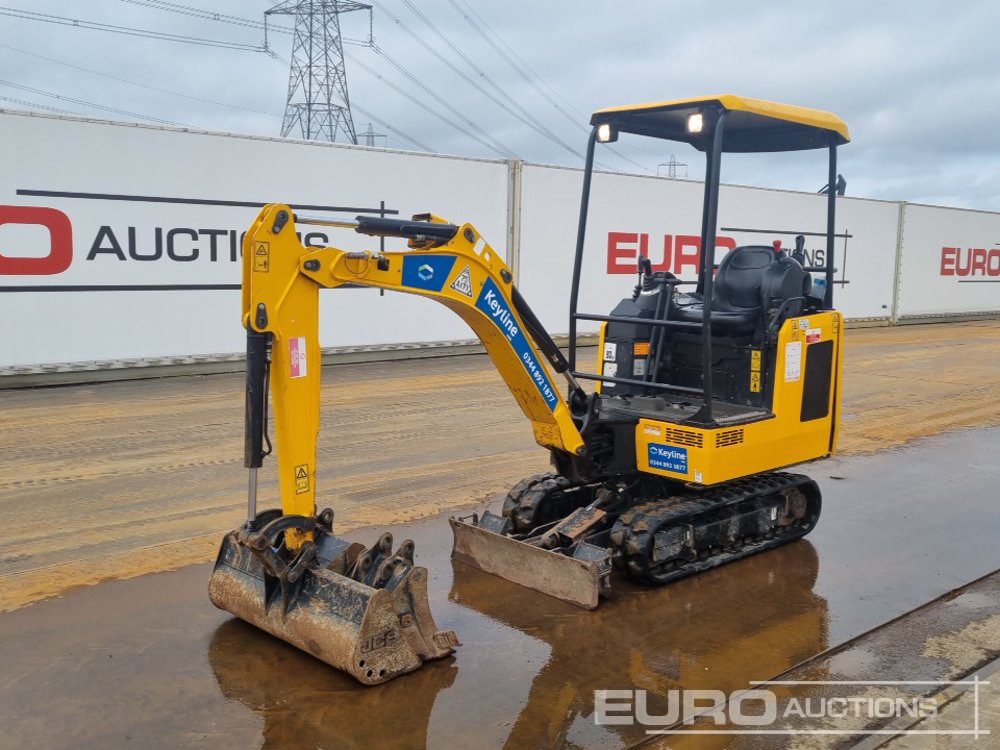 2020 JCB 16C-1 - Mini-ekskavators: foto 1 2020 JCB 16C-1 - Mini-ekskavators: foto 1