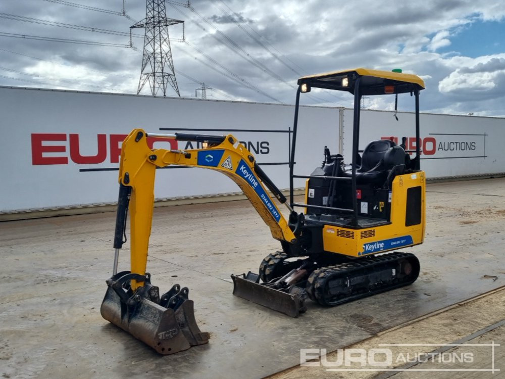 2020 JCB 16C-1 - Mini-ekskavators: foto 1 2020 JCB 16C-1 - Mini-ekskavators: foto 1