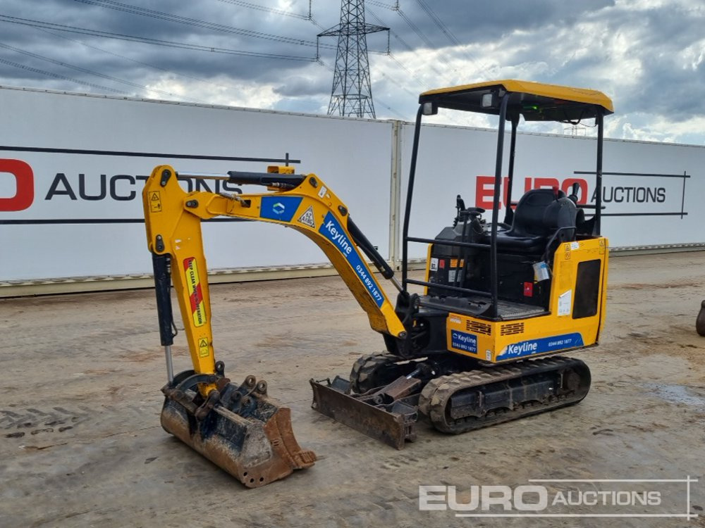 2020 JCB 16C-1 - Mini-ekskavators: foto 1 2020 JCB 16C-1 - Mini-ekskavators: foto 1
