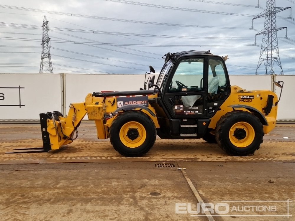 2020 JCB 540-140 Hi Viz - Teleskopiskais iekrāvējs: foto 2 2020 JCB 540-140 Hi Viz - Teleskopiskais iekrāvējs: foto 2