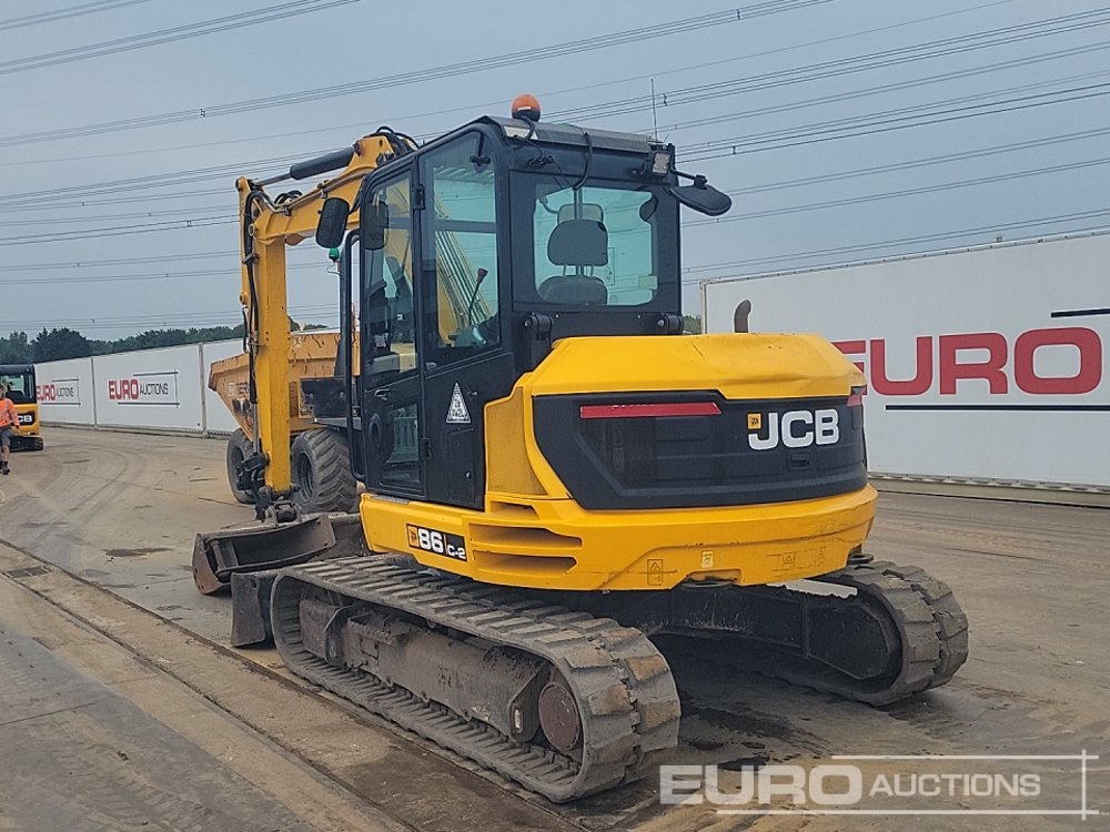 2020 JCB 86C-2 - Mini-ekskavators: foto 3 2020 JCB 86C-2 - Mini-ekskavators: foto 3