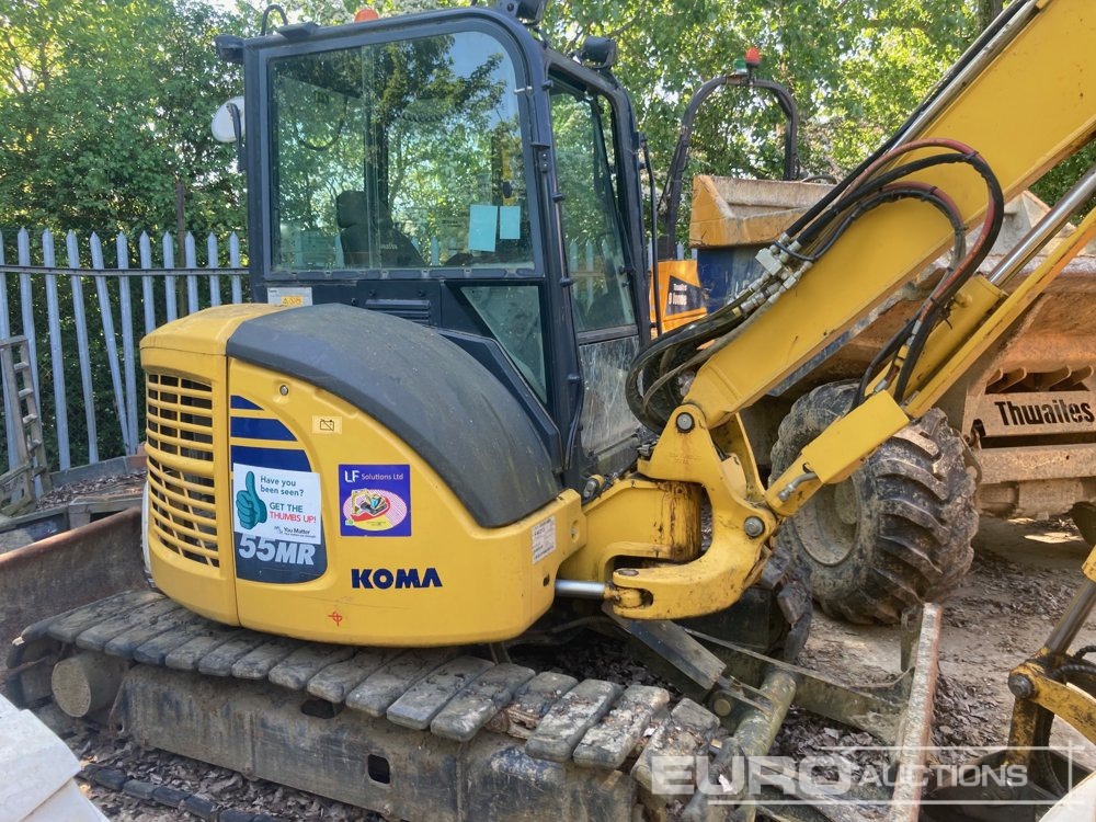 2020 Komatsu PC55MR-5E0 - Mini-ekskavators: foto 2 2020 Komatsu PC55MR-5E0 - Mini-ekskavators: foto 2