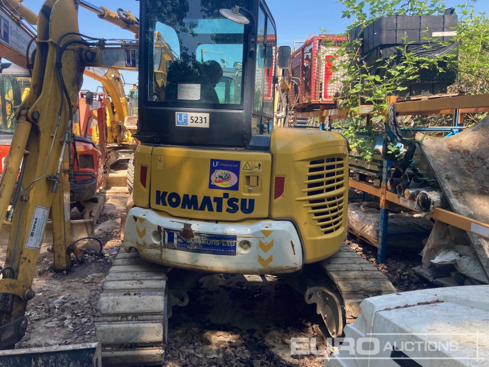 2020 Komatsu PC55MR-5E0 - Mini-ekskavators: foto 1 2020 Komatsu PC55MR-5E0 - Mini-ekskavators: foto 1
