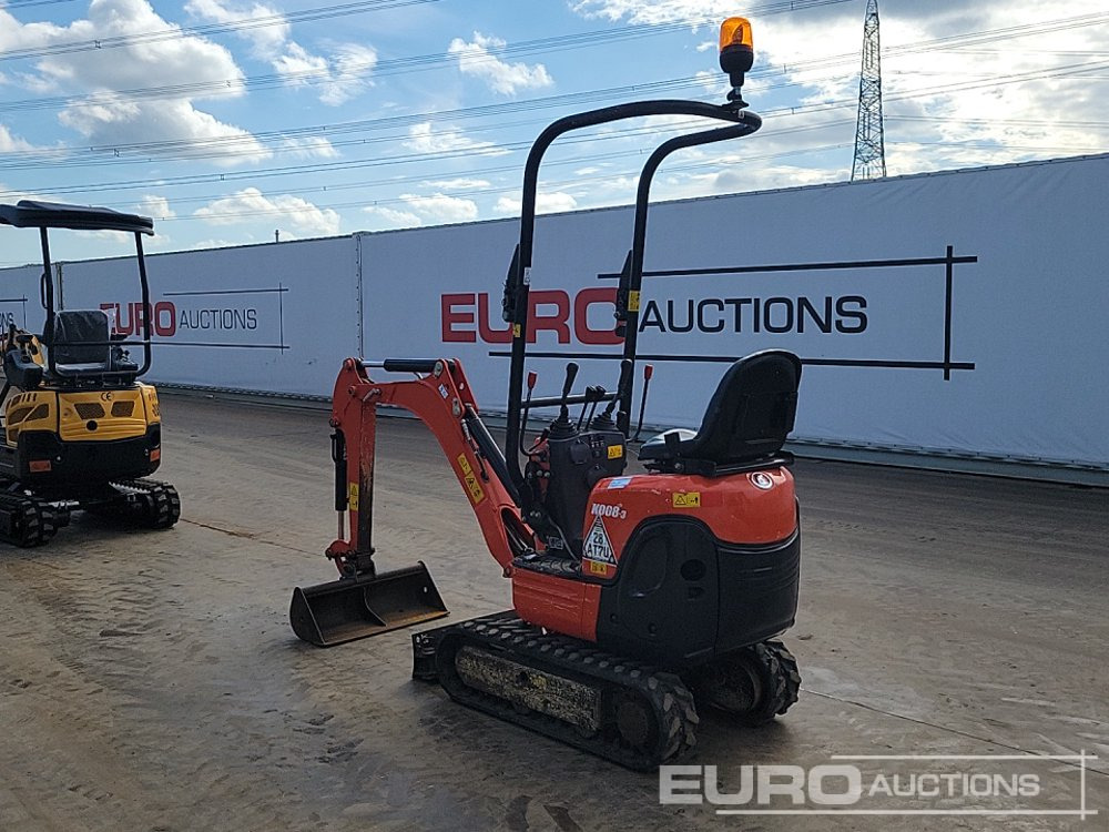 2020 Kubota K008-3 - Mini-ekskavators: foto 3 2020 Kubota K008-3 - Mini-ekskavators: foto 3