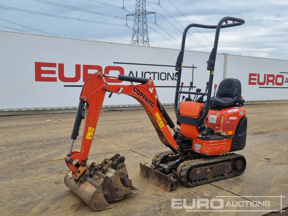 2020 Kubota K008-3 - Mini-ekskavators: foto 1 2020 Kubota K008-3 - Mini-ekskavators: foto 1