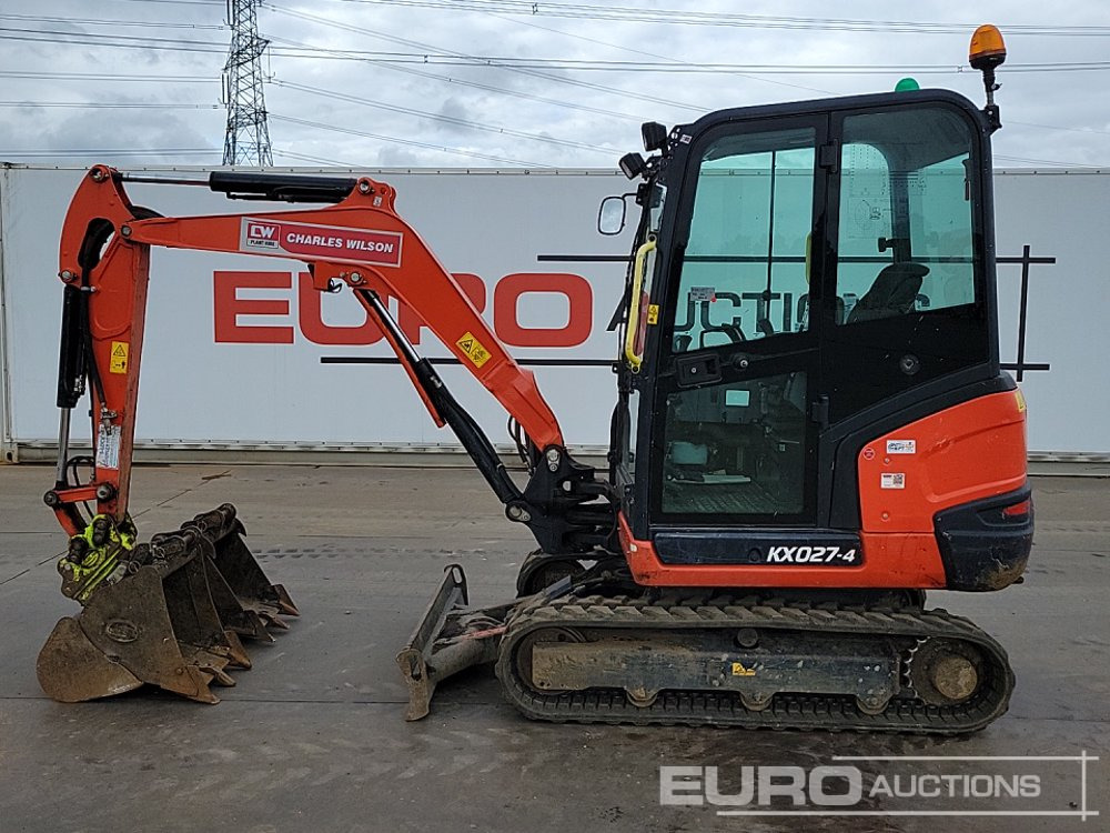 2020 Kubota KX027-4 - Mini-ekskavators: foto 2 2020 Kubota KX027-4 - Mini-ekskavators: foto 2
