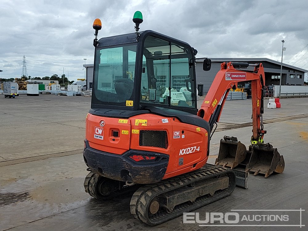 2020 Kubota KX027-4 - Mini-ekskavators: foto 5 2020 Kubota KX027-4 - Mini-ekskavators: foto 5