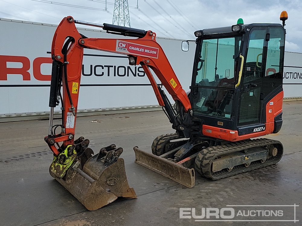 2020 Kubota KX027-4 - Mini-ekskavators: foto 1 2020 Kubota KX027-4 - Mini-ekskavators: foto 1