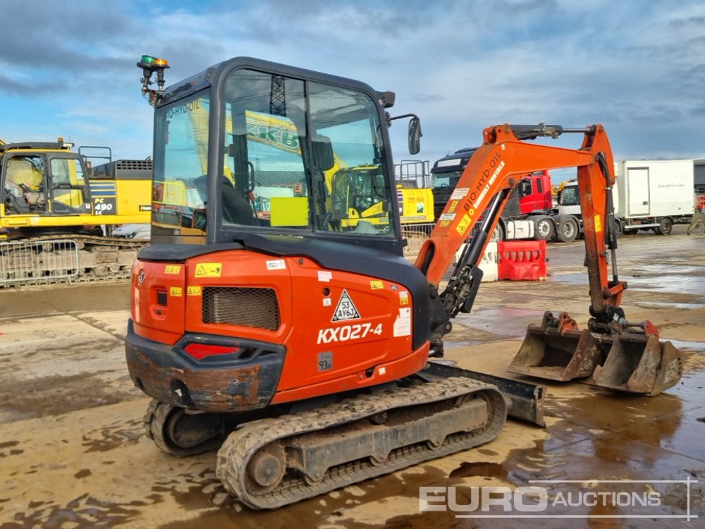 2020 Kubota KX027-4 - Mini-ekskavators: foto 5 2020 Kubota KX027-4 - Mini-ekskavators: foto 5