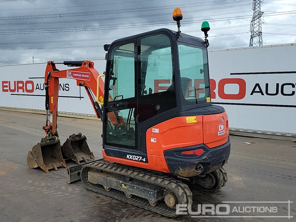 2020 Kubota KX027-4 - Mini-ekskavators: foto 3 2020 Kubota KX027-4 - Mini-ekskavators: foto 3