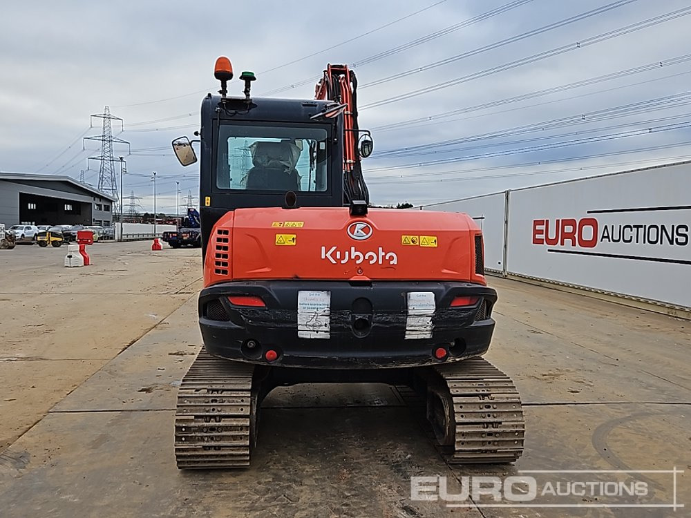 2020 Kubota KX080-4A2 - Mini-ekskavators: foto 4 2020 Kubota KX080-4A2 - Mini-ekskavators: foto 4
