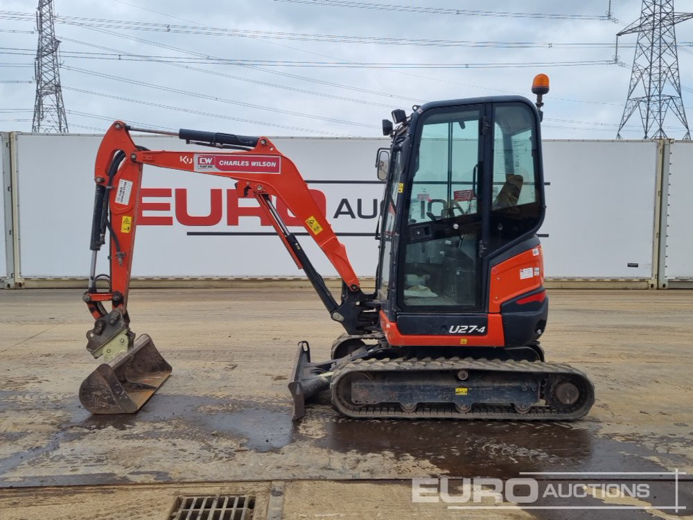 2020 Kubota U27-4 - Mini-ekskavators: foto 2 2020 Kubota U27-4 - Mini-ekskavators: foto 2