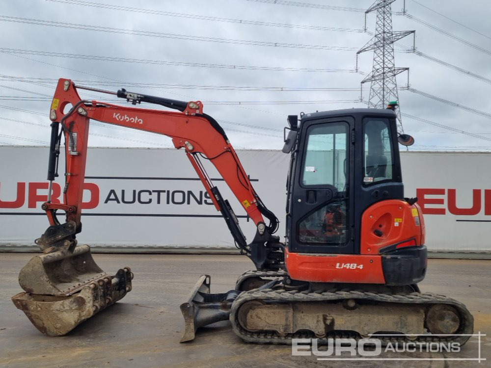 2020 Kubota U48-4 - Mini-ekskavators: foto 2 2020 Kubota U48-4 - Mini-ekskavators: foto 2