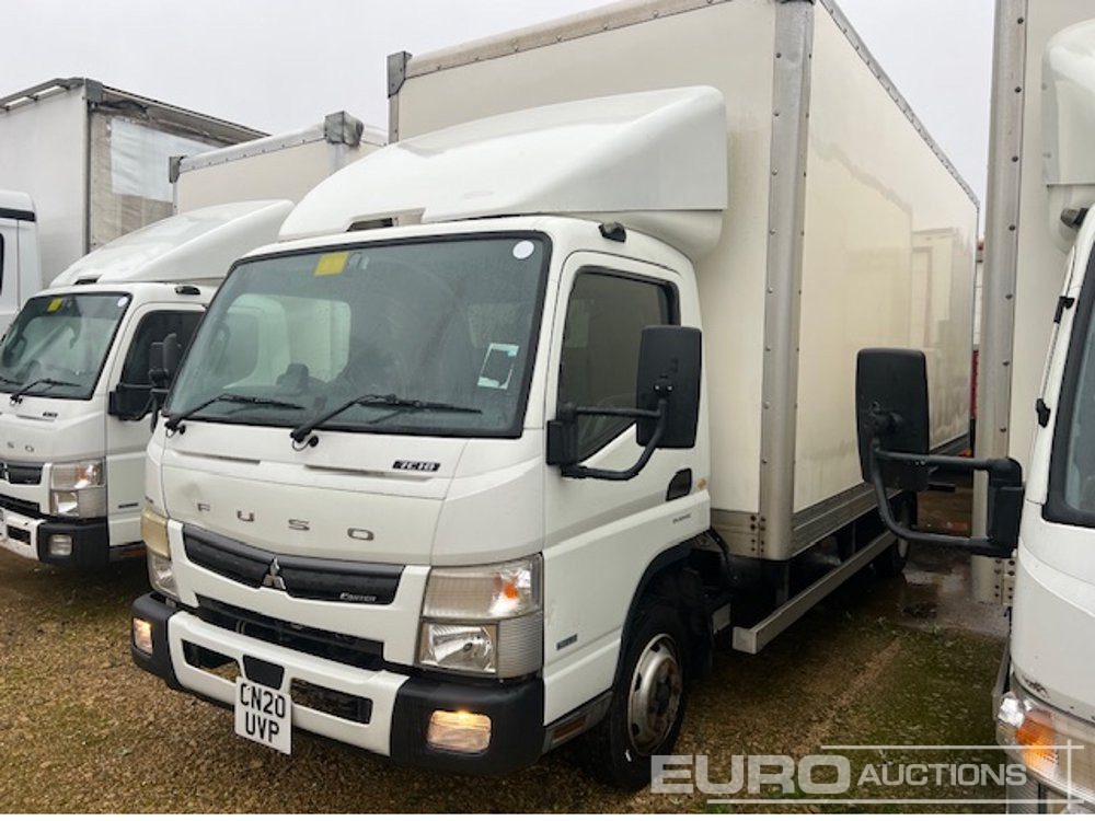 2020 Mitsubishi Fuso Canter - Kravas automašīna ar slēgto virsbūvi: foto 1 2020 Mitsubishi Fuso Canter - Kravas automašīna ar slēgto virsbūvi: foto 1
