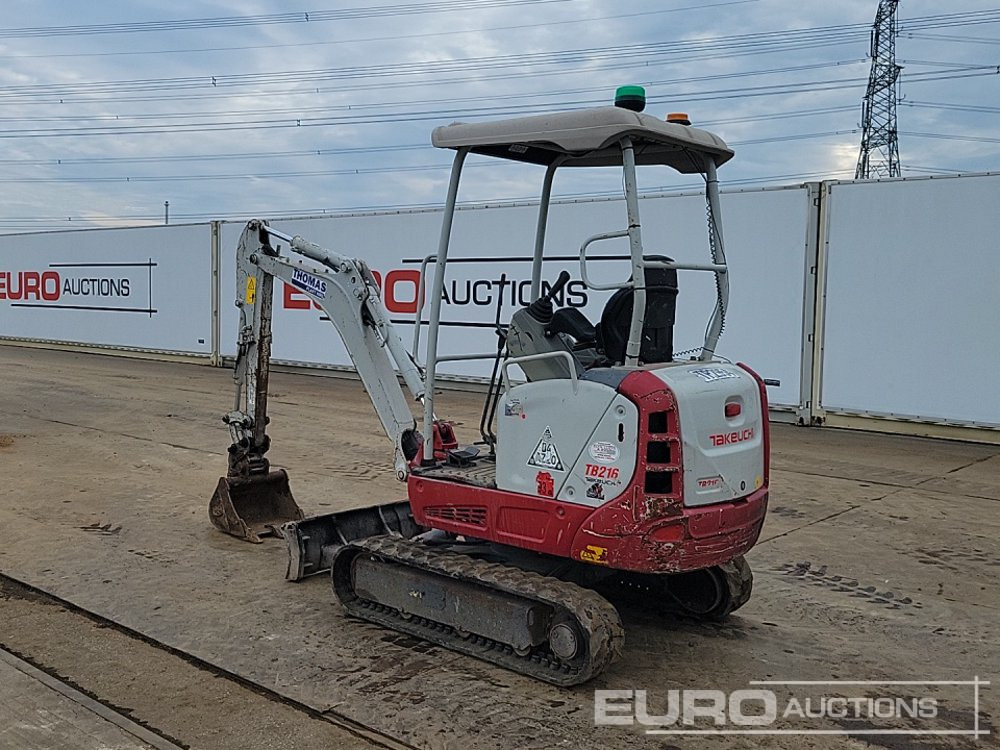 2020 Takeuchi TB216 - Mini-ekskavators: foto 3 2020 Takeuchi TB216 - Mini-ekskavators: foto 3