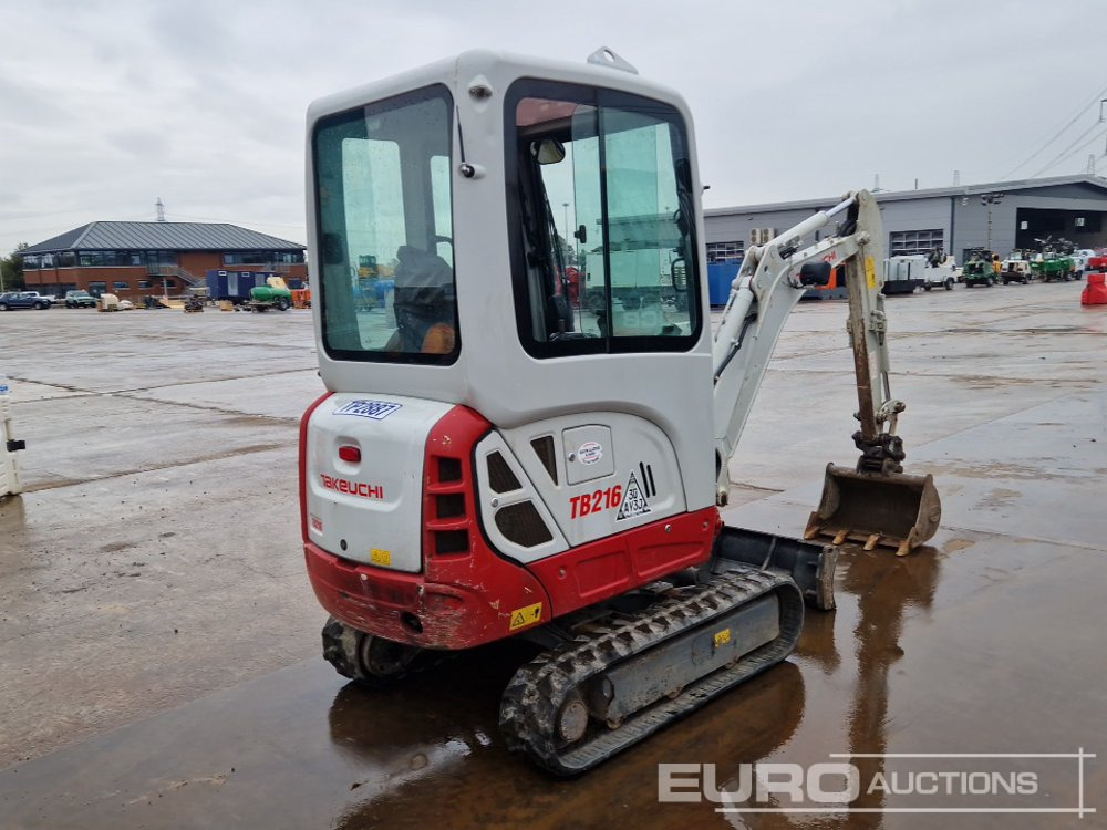 2020 Takeuchi TB216 - Mini-ekskavators: foto 5 2020 Takeuchi TB216 - Mini-ekskavators: foto 5