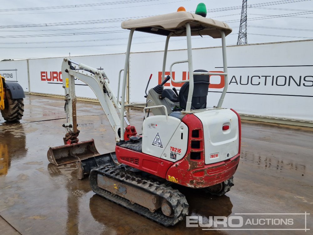 2020 Takeuchi TB216 - Mini-ekskavators: foto 3 2020 Takeuchi TB216 - Mini-ekskavators: foto 3