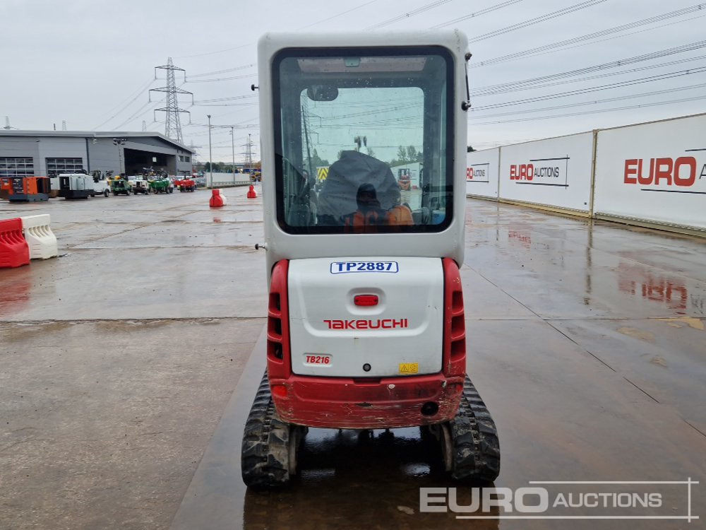 2020 Takeuchi TB216 - Mini-ekskavators: foto 4 2020 Takeuchi TB216 - Mini-ekskavators: foto 4