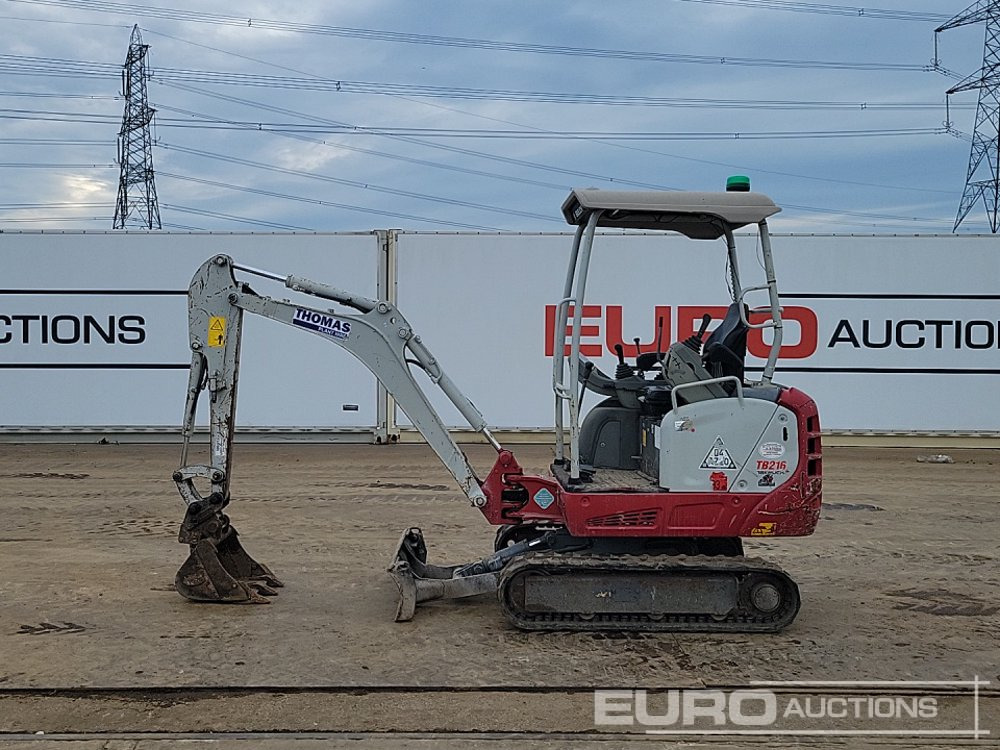 2020 Takeuchi TB216 - Mini-ekskavators: foto 2 2020 Takeuchi TB216 - Mini-ekskavators: foto 2