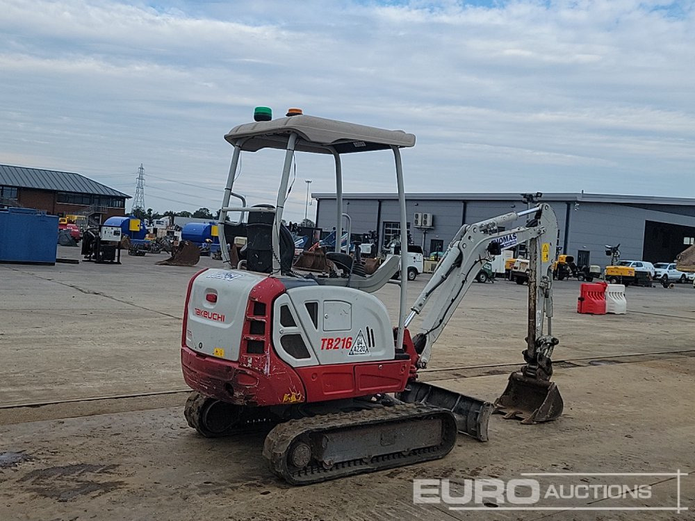2020 Takeuchi TB216 - Mini-ekskavators: foto 5 2020 Takeuchi TB216 - Mini-ekskavators: foto 5